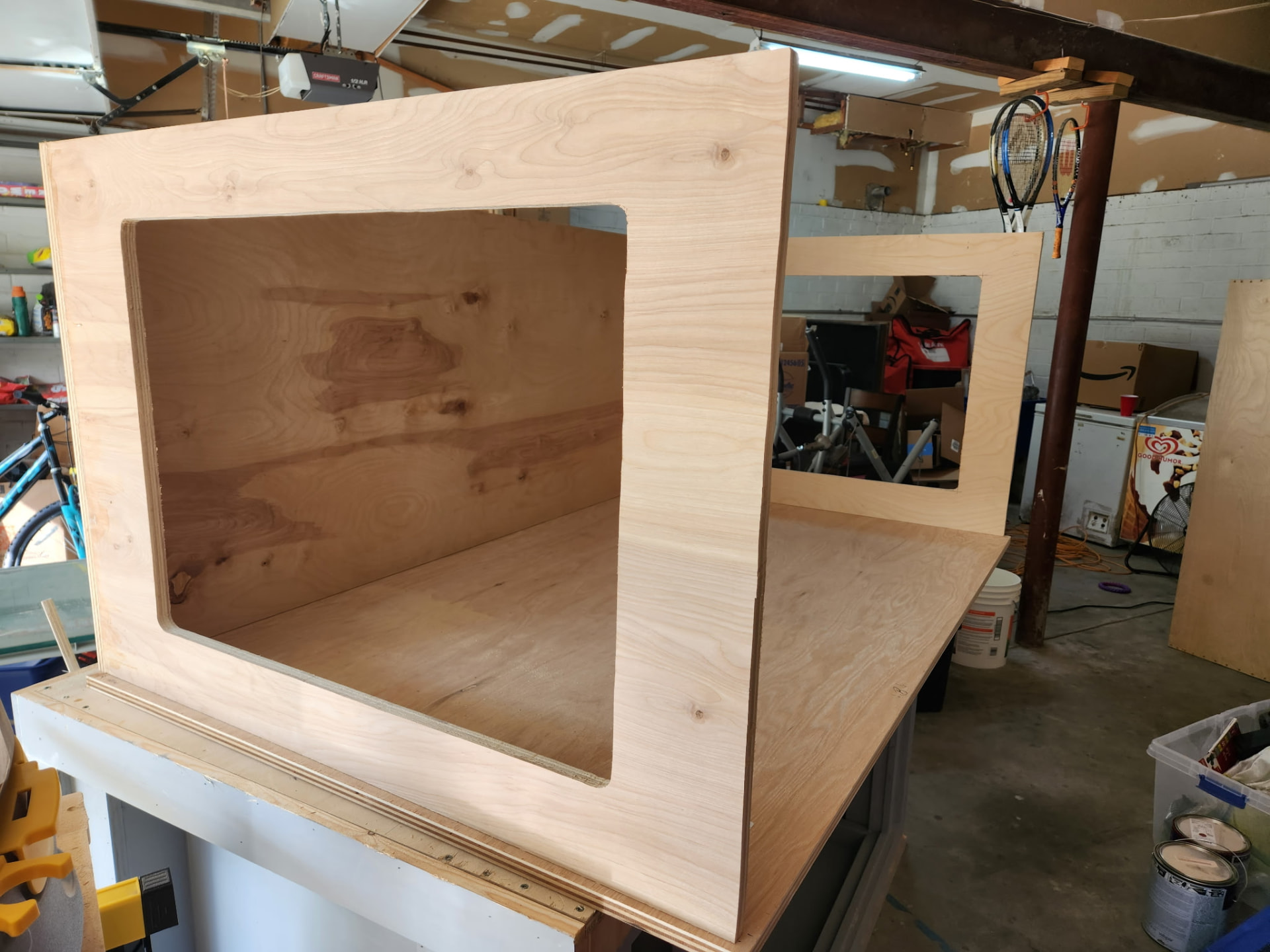 Framing the tank